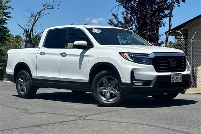 Used 2023 Honda Ridgeline RTL-E with VIN 5FPYK3F75PB023182 for sale in Yuba City, CA