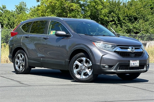 Used 2019 Honda CR-V EX-L with VIN 5J6RW2H82KA008541 for sale in Yuba City, CA
