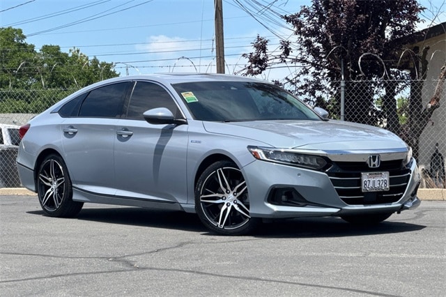 Used 2022 Honda Accord Hybrid Touring with VIN 1HGCV3F90NA006339 for sale in Yuba City, CA
