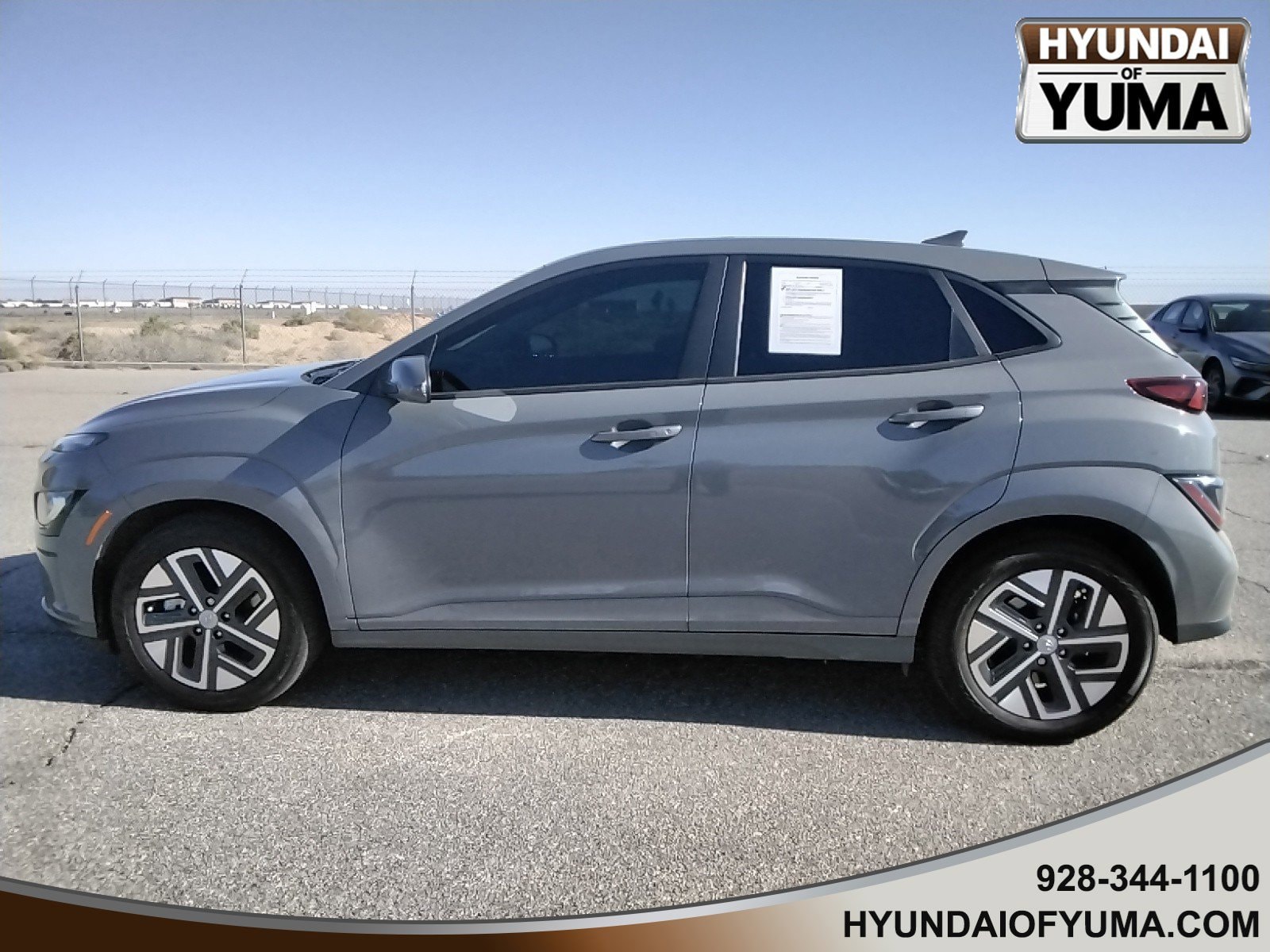 Certified 2023 Hyundai Kona EV Limited with VIN KM8K53AGXPU170243 for sale in Yuma, AZ