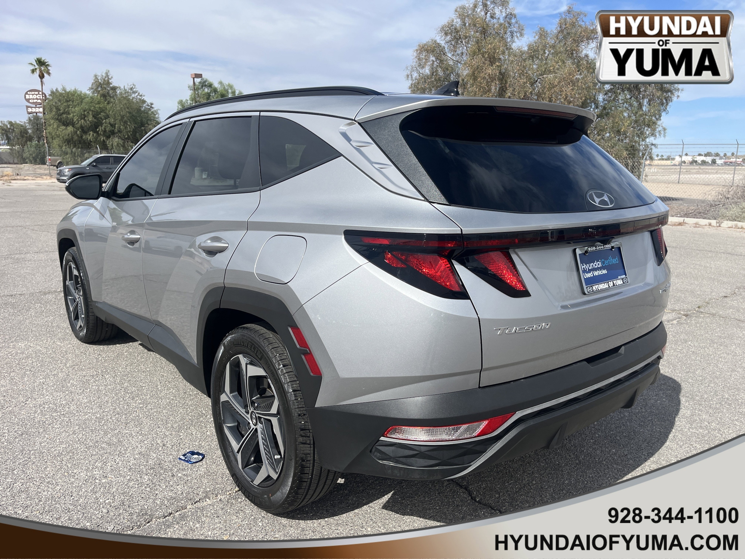Certified 2024 Hyundai Tucson SEL with VIN KM8JBDD23RU215312 for sale in Yuma, AZ
