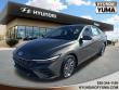 New 2026 Hyundai Elantra Hybrid Blue Sedan