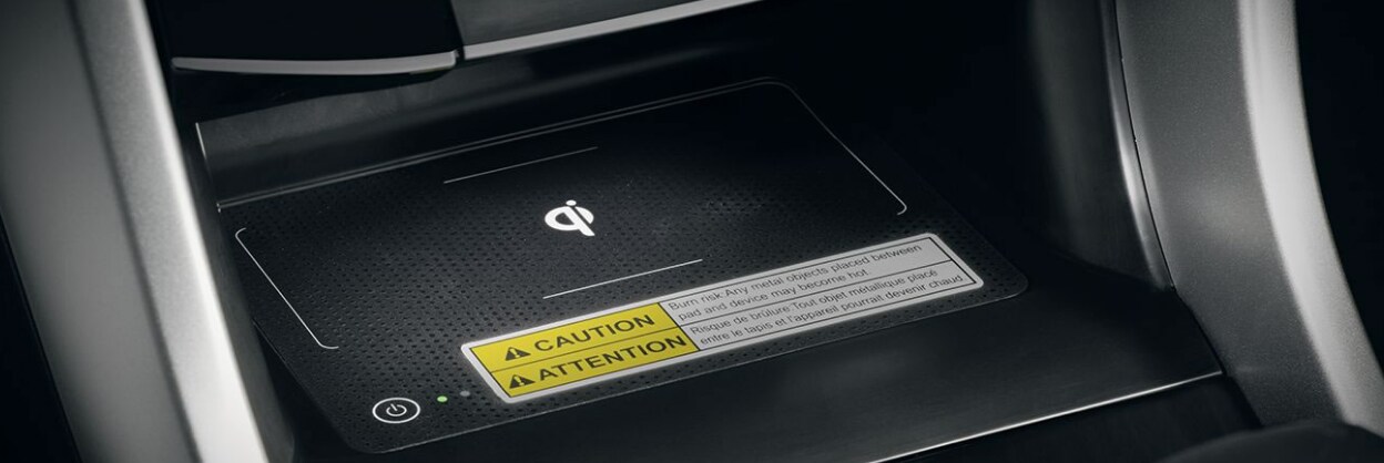 Wireless Charging Surface on Honda Accord Hybrid