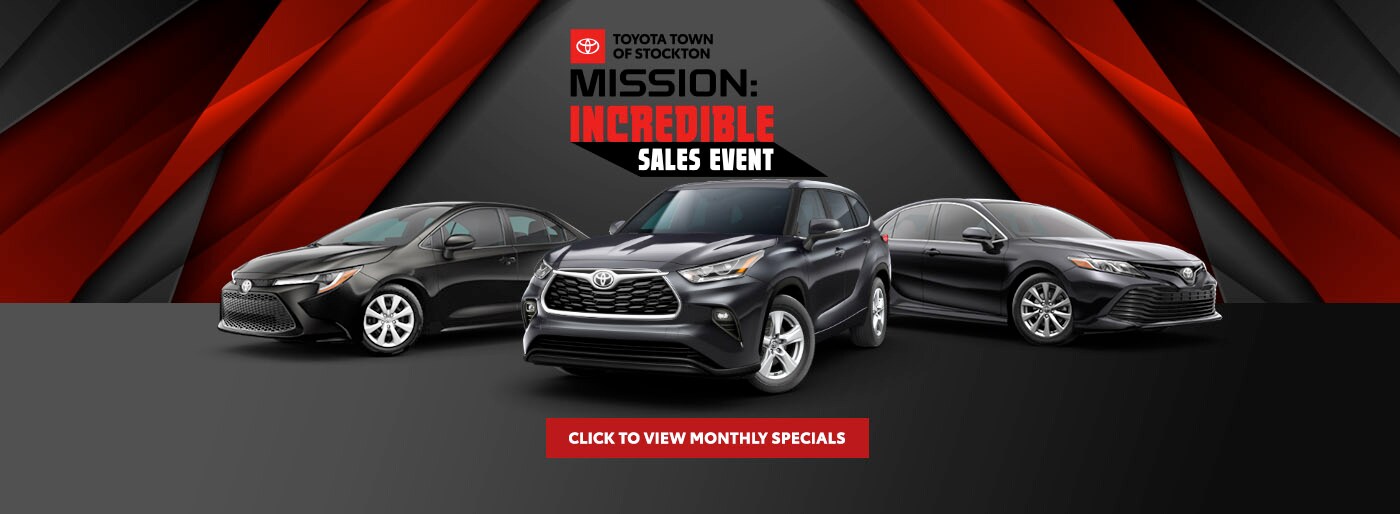 Toyota Town of Stockton Find Great Deals on New 20202021 and Pre