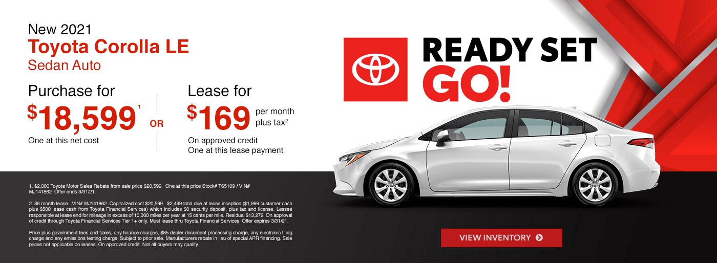 Toyota Town of Stockton Find Great Deals on New 20202021 and Pre