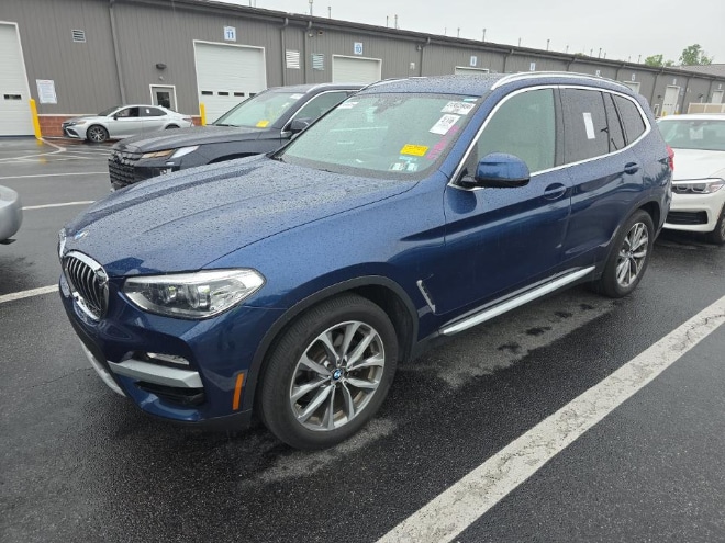 Blue 2019 BMW X3 xDrive30i AWD SUV / Crossover All-Wheel Drive 8-Speed Automatic