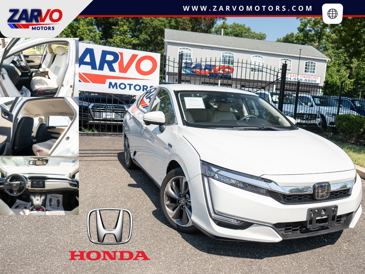 White 2021 Honda Clarity Hybrid Plug-In Sedan Front-Wheel Drive Continuously Variable Transmission