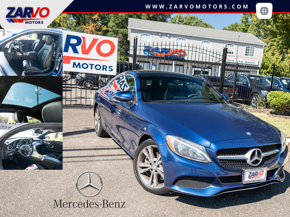 Used 2017 Mercedes-Benz C-Class C 300 4MATIC Coupe