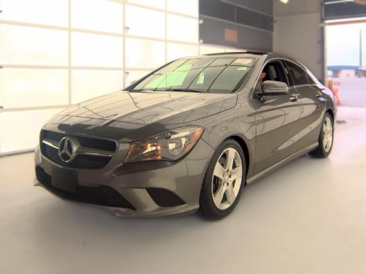 Gray 2016 Mercedes-Benz CLA Sedan All-Wheel Drive 7-Speed Automatic