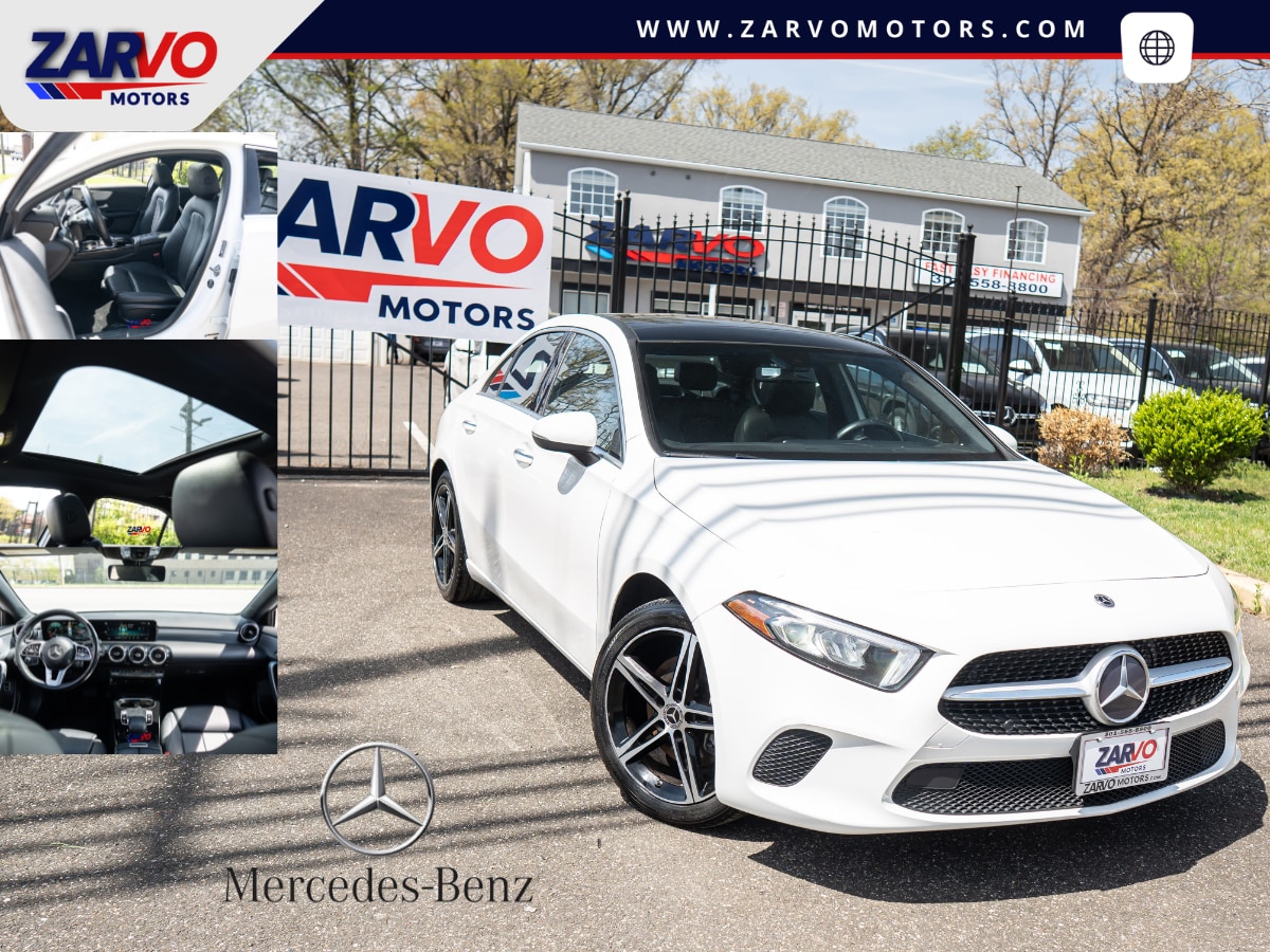 White 2019 Mercedes-Benz A-Class A 220 Sedan FWD Sedan Front-Wheel Drive 7-Speed Automatic