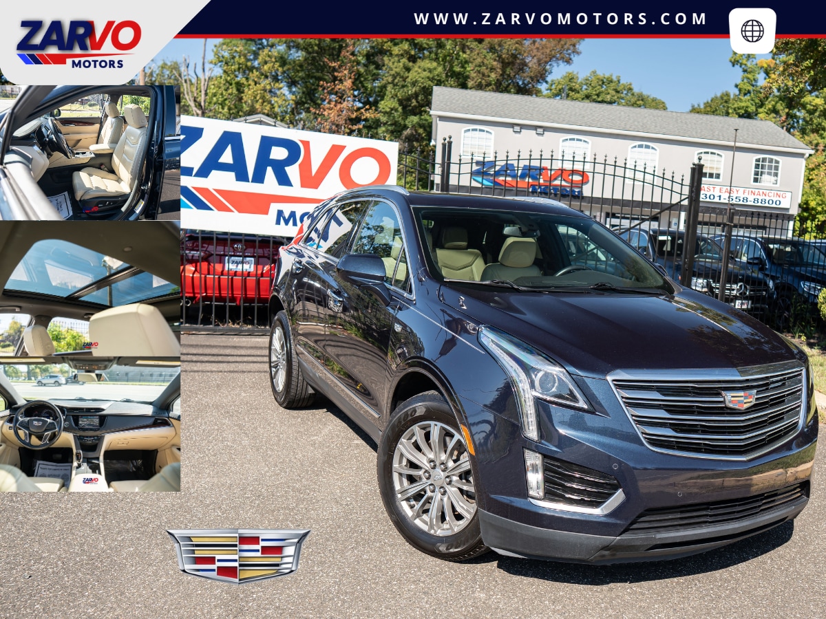 Blue 2017 Cadillac XT5 SUV / Crossover Front-Wheel Drive 8-Speed Automatic
