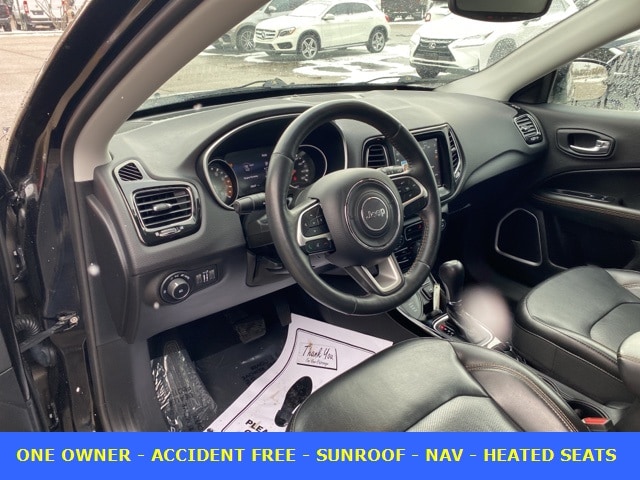 Used 2018 Jeep Compass Limited with VIN 3C4NJDCB7JT373905 for sale in Grandville, MI