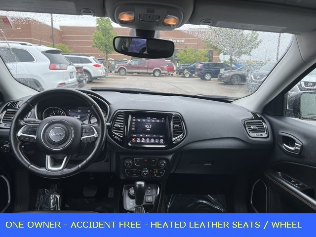 Used 2020 Jeep Compass Limited with VIN 3C4NJDCB1LT215336 for sale in Grandville, MI