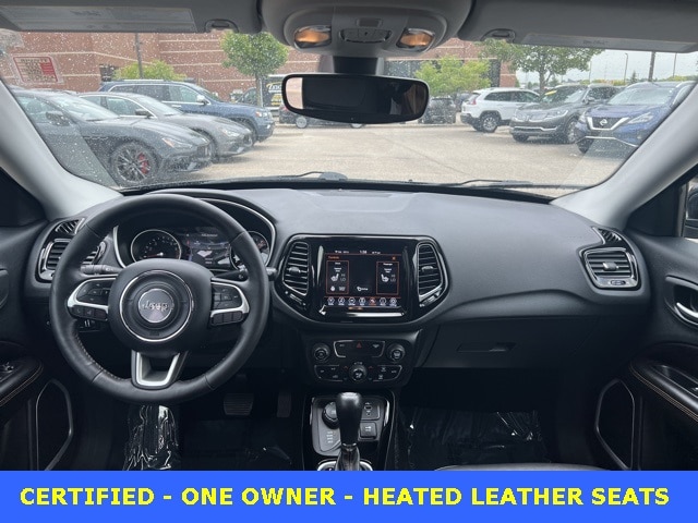 Used 2019 Jeep Compass Limited with VIN 3C4NJDCBXKT638527 for sale in Grandville, MI