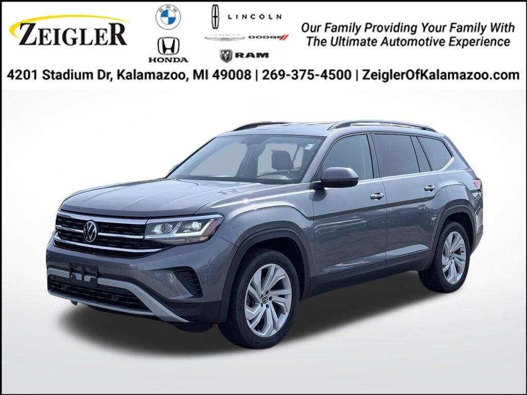 Used 2021 Volkswagen Atlas 3.6L V6 SE w/Technology SUV