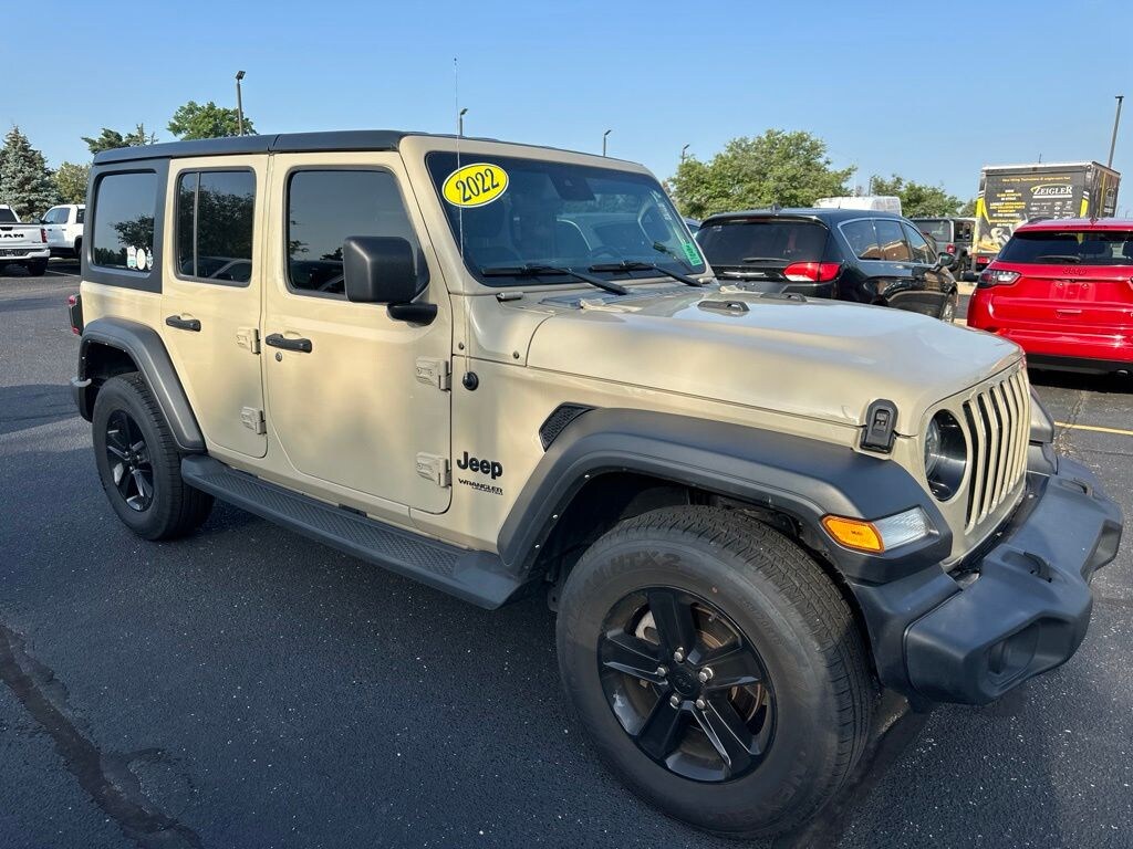 Used 2022 Jeep Wrangler Unlimited Sport Altitude SUV