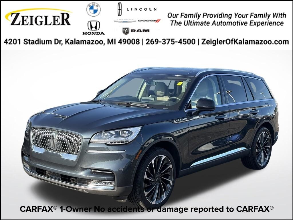 Certified 2023 Lincoln Aviator Reserve SUV