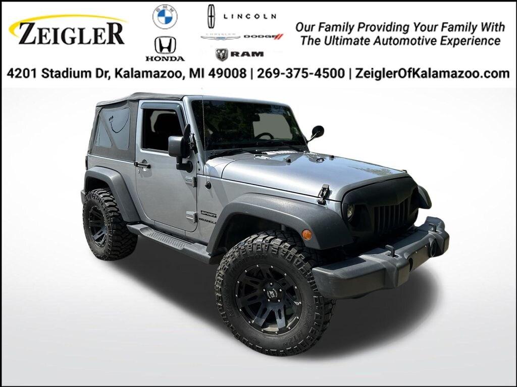 Used 2017 Jeep Wrangler Sport SUV