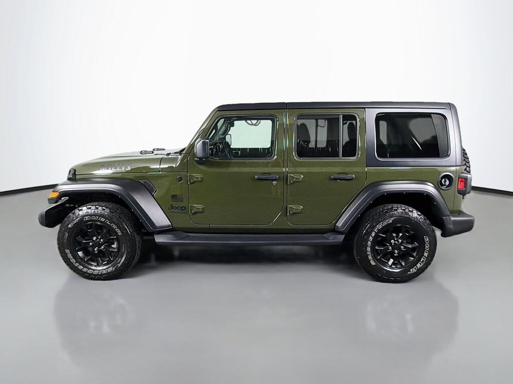 Used 2021 Jeep Wrangler Unlimited Willys SUV