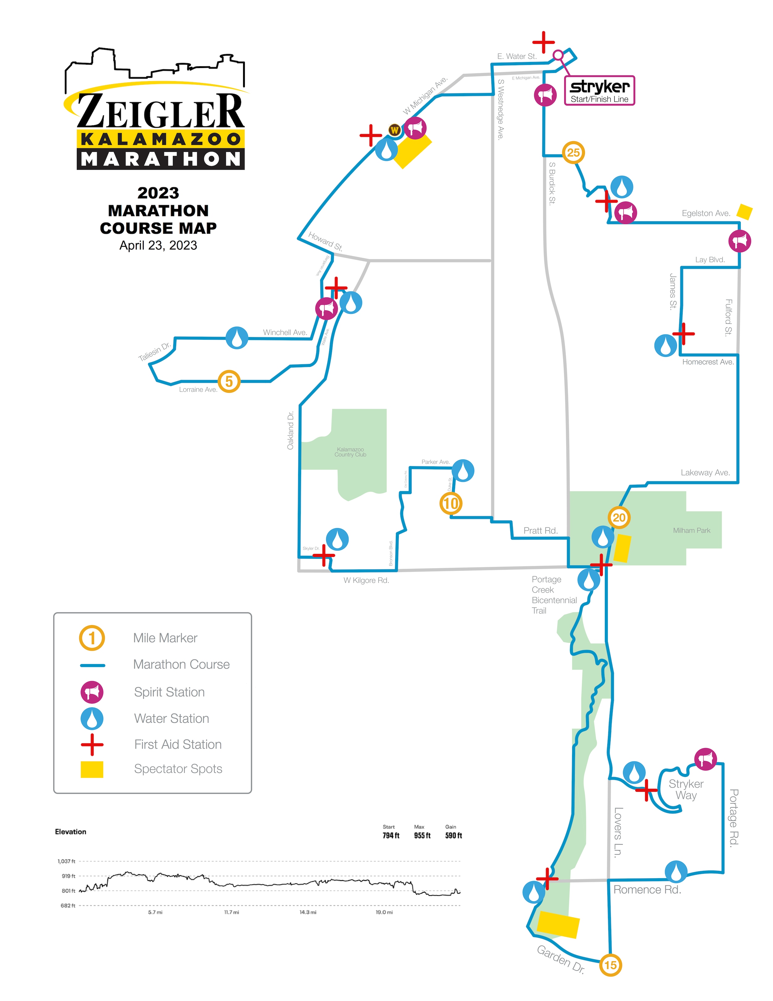 Zeigler Kalamazoo Marathon To Run Through WMU Waldo Stadium, To Include