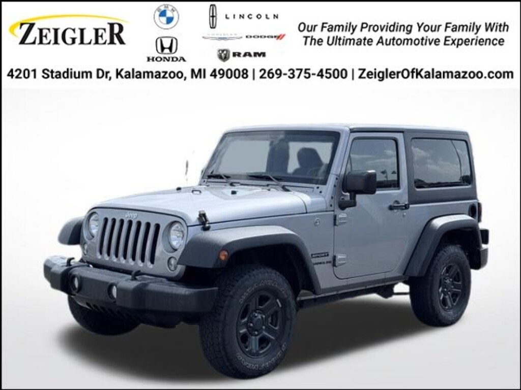 Used 2016 Jeep Wrangler Sport SUV