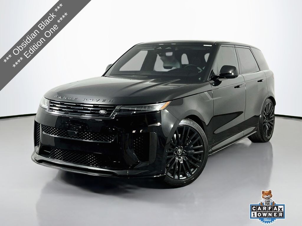Used 2024 Land Rover Range Rover Sport SV Edition One Obsidian Black SUV