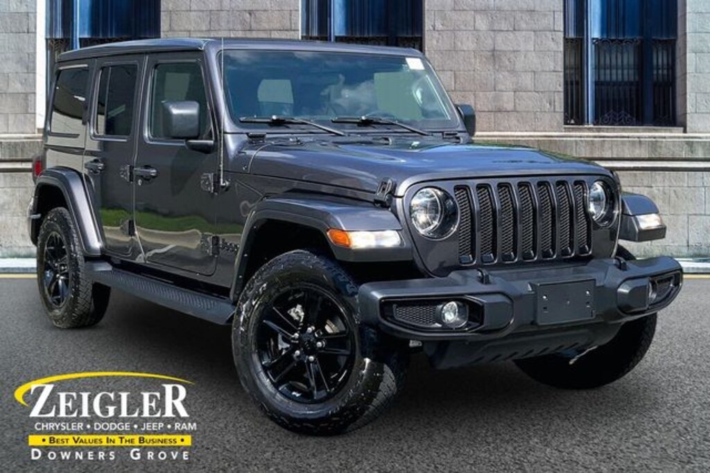 Used 2021 Jeep Wrangler Unlimited Sahara Altitude SUV