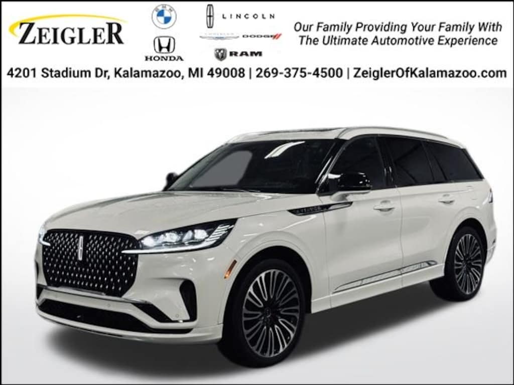 Certified 2025 Lincoln Aviator Black Label SUV