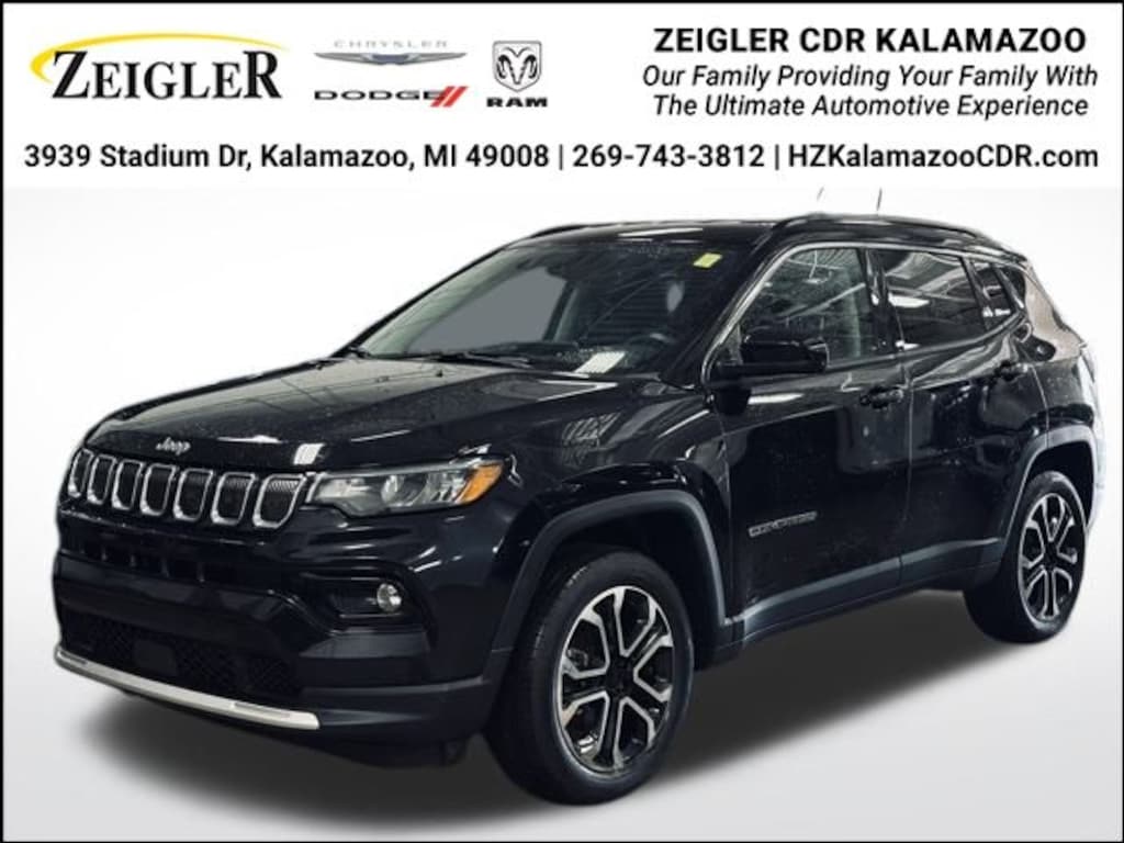 Certified 2022 Jeep Compass Limited SUV