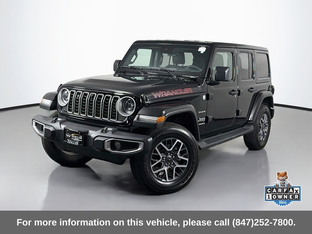 Used 2024 Jeep Wrangler Sahara SUV