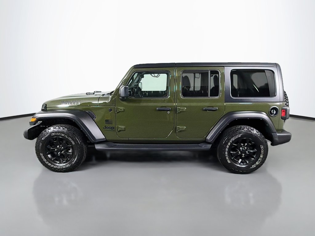 Used 2021 Jeep Wrangler Unlimited Willys SUV