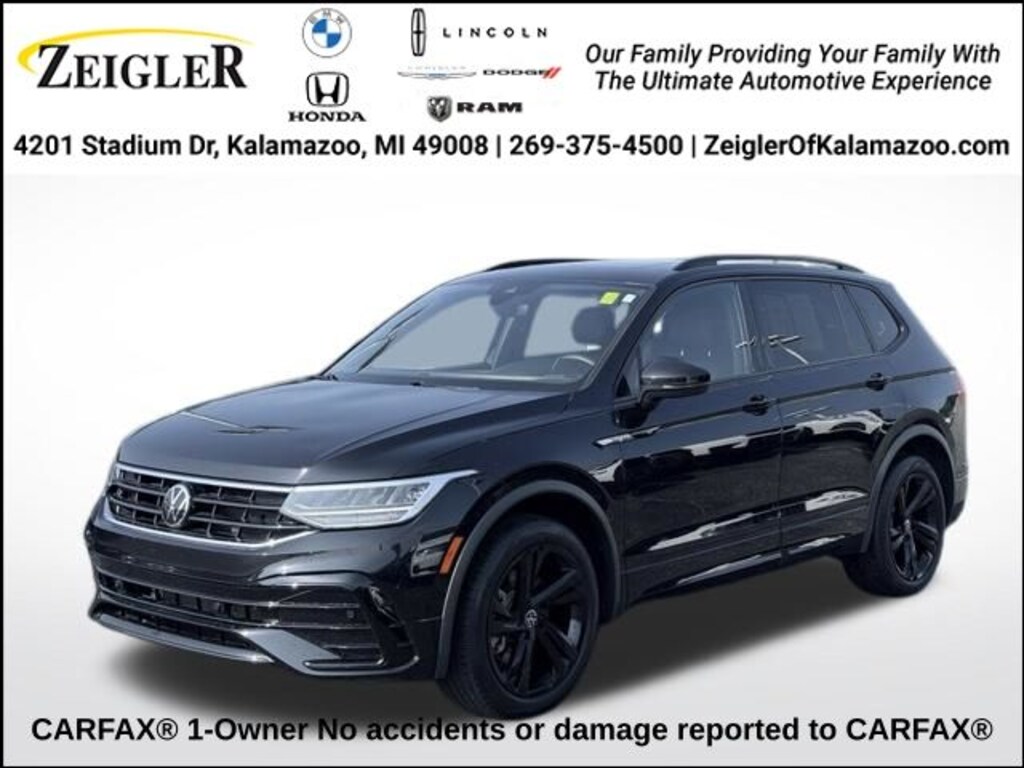 Used 2023 Volkswagen Tiguan 2.0T SE R-Line Black SUV