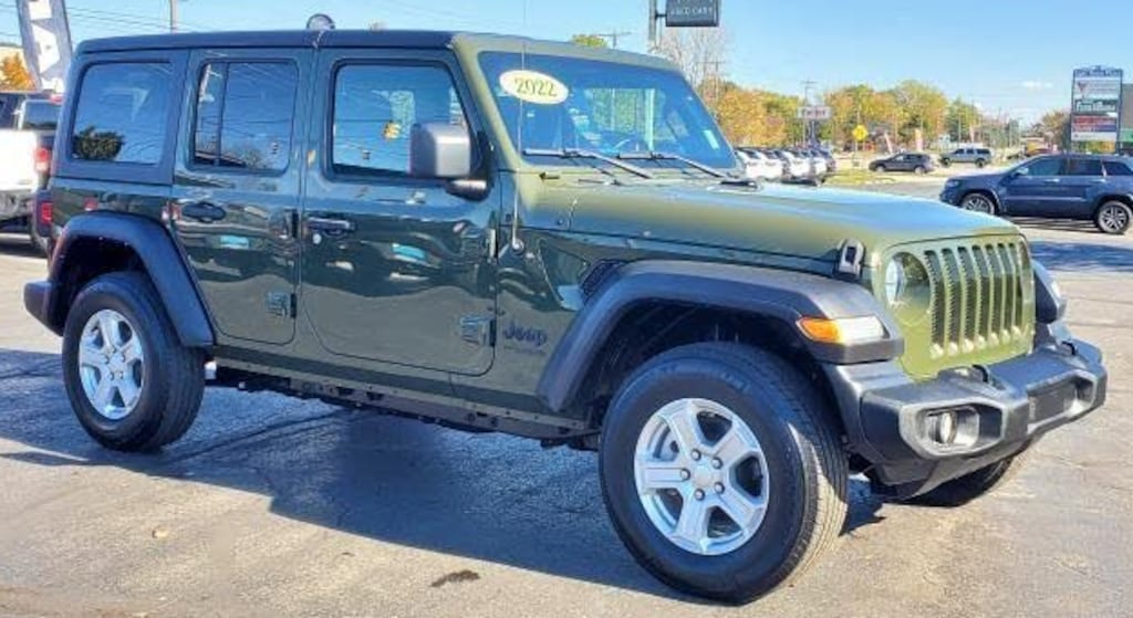 Used 2022 Jeep Wrangler Unlimited Sahara SUV