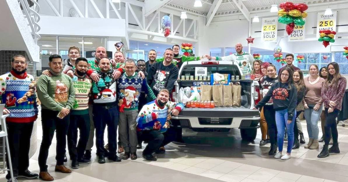 MercedesBenz of Hoffman Estates Wins Zeigler’s Annual Ugly Sweater