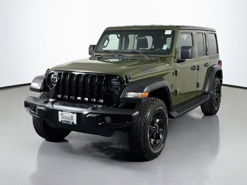 Used 2021 Jeep Wrangler Unlimited Willys SUV