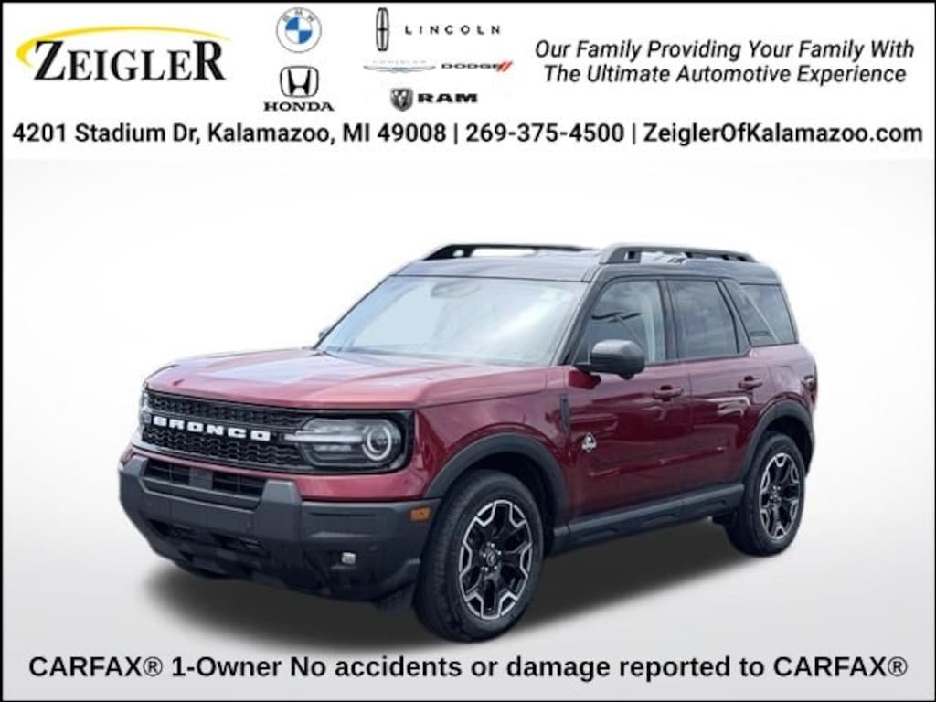 Used 2025 Ford Bronco Sport Outer Banks SUV