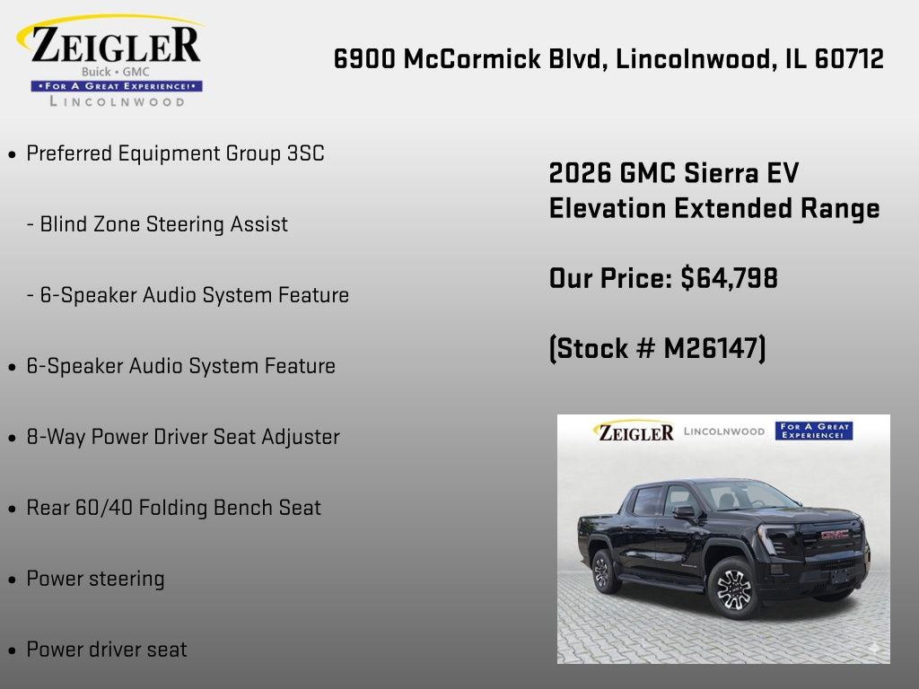 2026 GMC Sierra EV Elevation - Photo 12