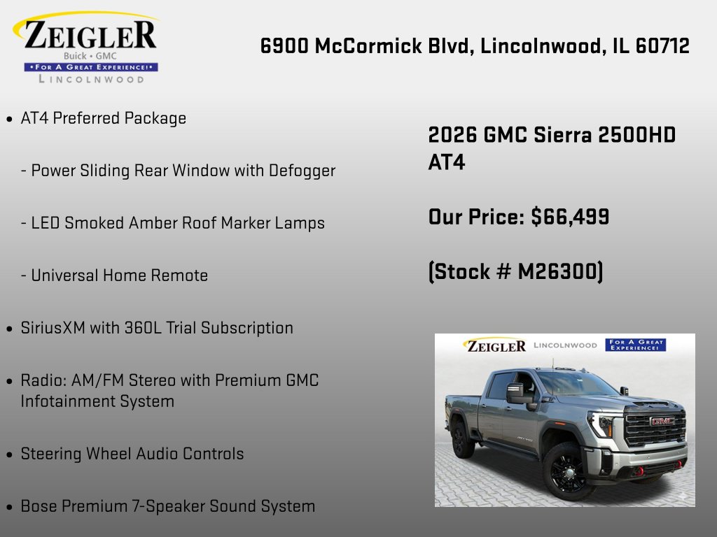 2026 GMC Sierra 2500HD AT4 - Photo 12