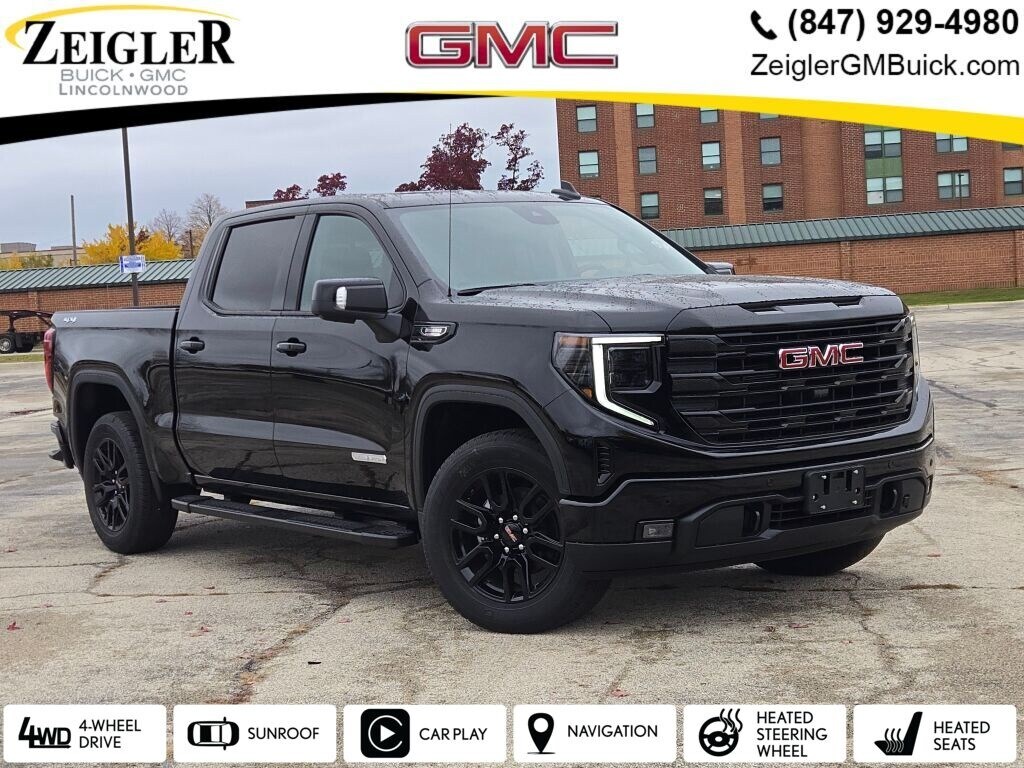 New 2026 GMC Sierra 1500 Elevation w/3SB Truck Crew Cab