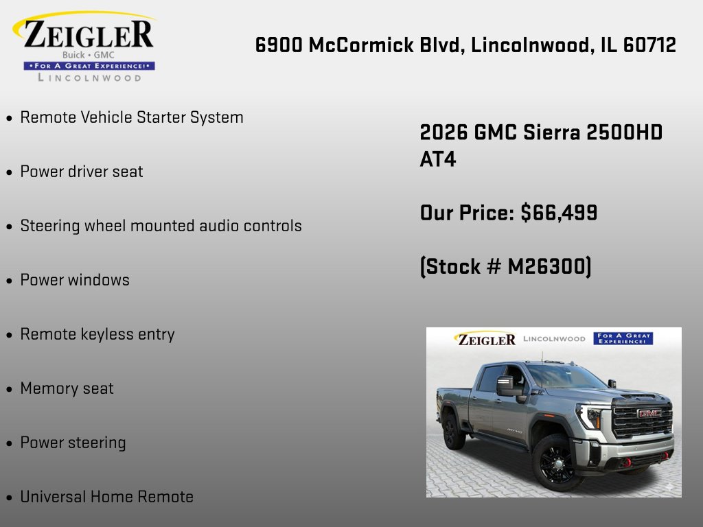 2026 GMC Sierra 2500HD AT4 - Photo 24