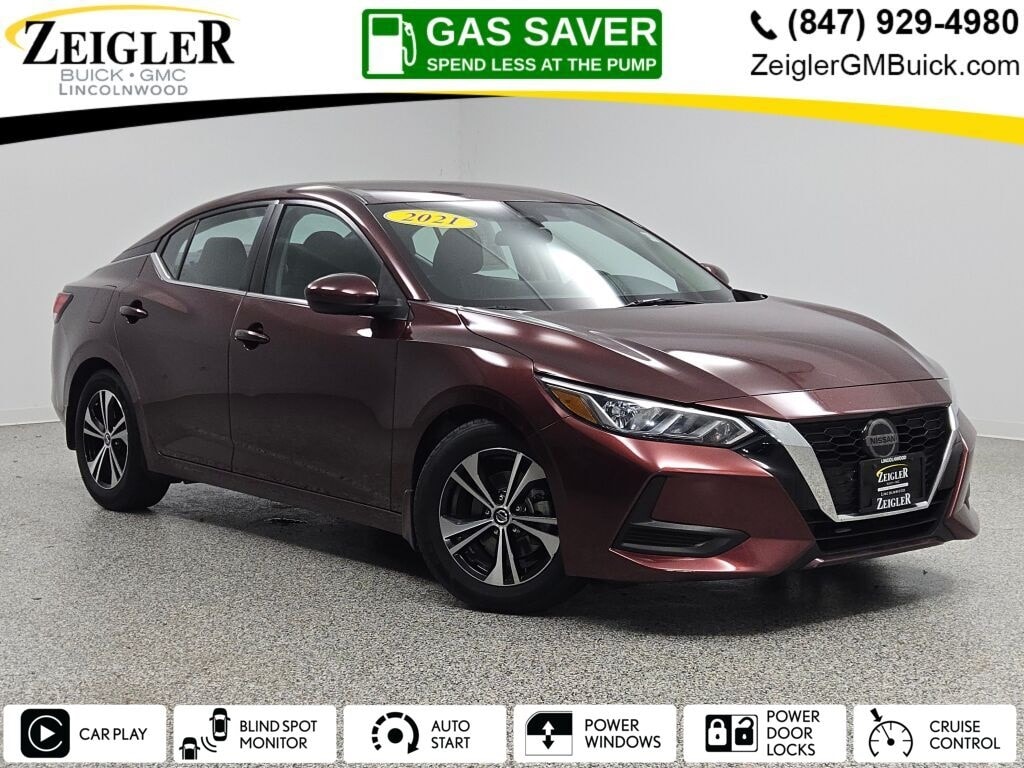 Used 2021 Nissan Sentra SV Sedan
