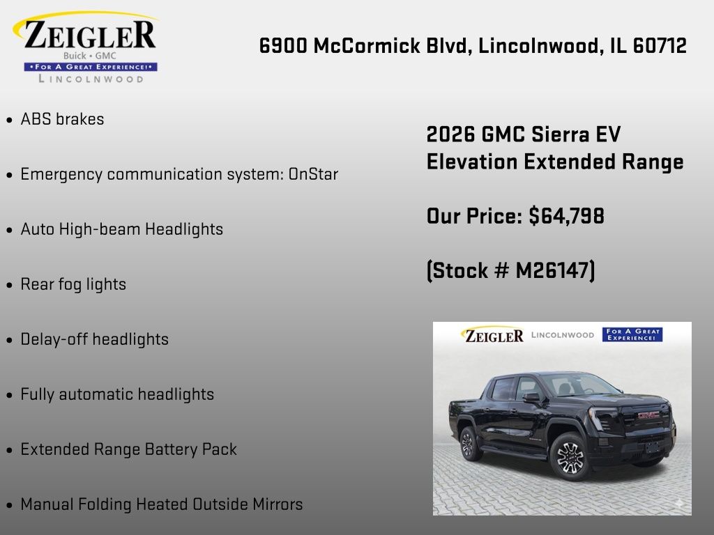 2026 GMC Sierra EV Elevation - Photo 24