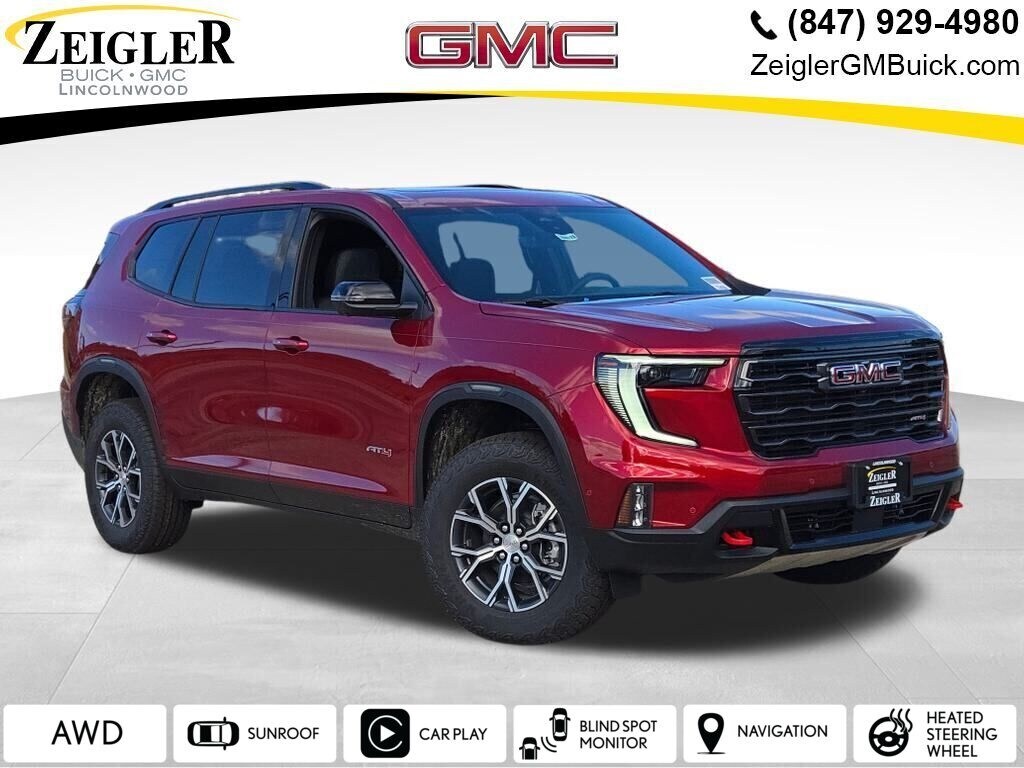 New 2026 GMC Acadia AT4 SUV
