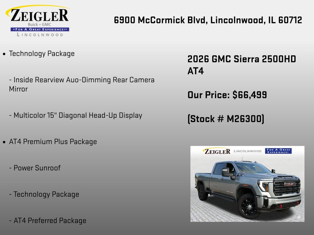 2026 GMC Sierra 2500HD AT4 - Photo 6