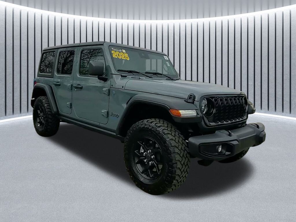 Used 2025 Jeep Wrangler 4xe Sport SUV