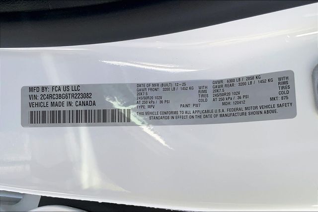 2026 CHRYSLER PACIFICA - Image 13