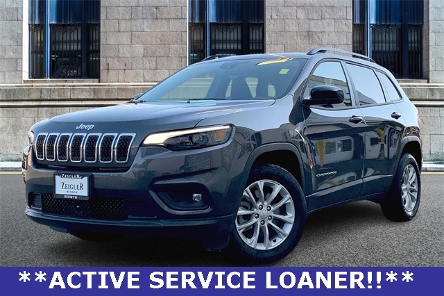 Used 2022 Jeep Cherokee Latitude Lux with VIN 1C4PJLMNXND542094 for sale in Downers Grove, IL