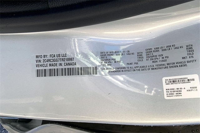 2026 CHRYSLER PACIFICA - Image 13