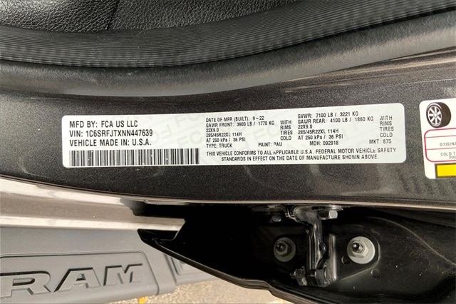 2022 RAM 1500 - Image 32