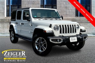 Used 2021 Jeep Wrangler Unlimited Sahara SUV for sale in Grandville